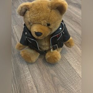 Elvis Presley Graceland 10" Plush Biker Bear Collectible